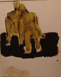 TWO NUDE FIGURES by John   Emanuel - click for more detail